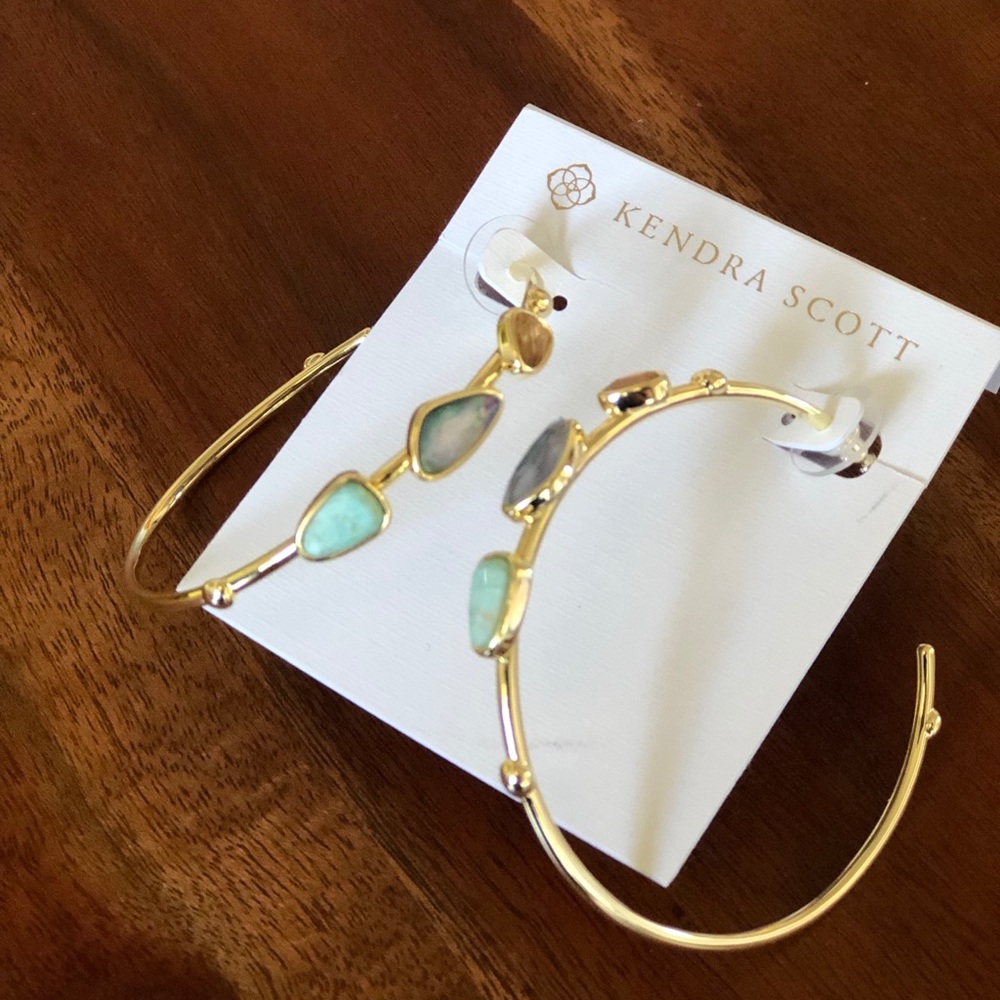 Kendra Scott 14k Gold Hoop Earrings